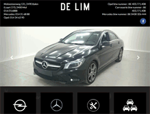 Tablet Screenshot of delim.be